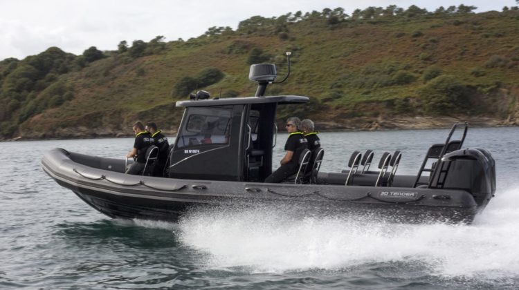 nautique services - 3d tender patrol 860 semi rigide