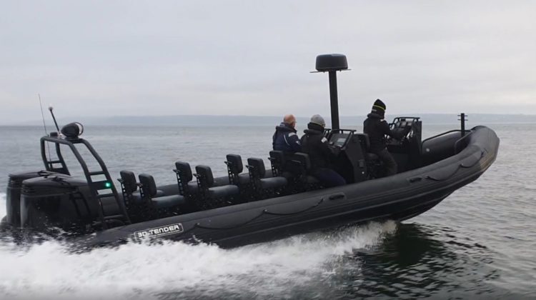 nautique services - semi rigide 8m 3d tender