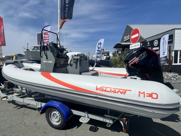 Valiant 580 sport - Mercury 115cv Pro XS - Remorque routière