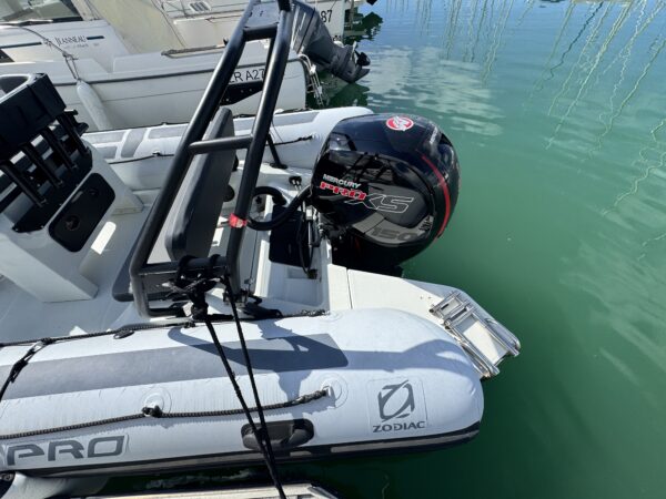 Zodiac Pro 6.5 NEO - Mercury 150 Pro XS - Remorque routière océane – Image 5