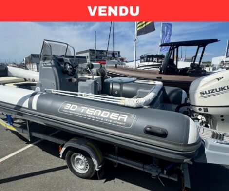 3D Tender Lux 655 - Suzuki 140cv - Remorque routière