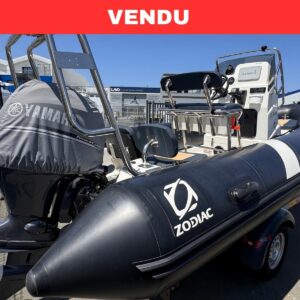 Zodiac Pro open 550 Hypalon - Yamaha F115 19h - Remorque Pam